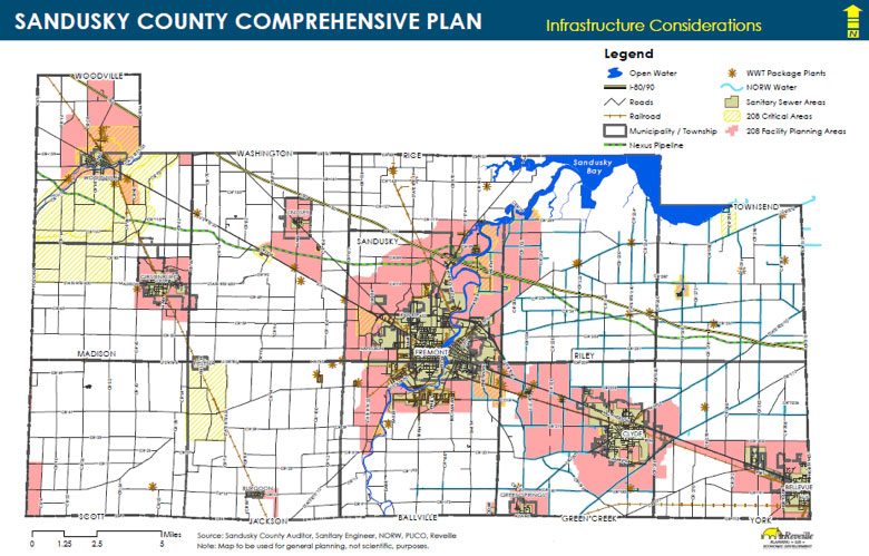 Sandusky County Comprehensive Plan Map